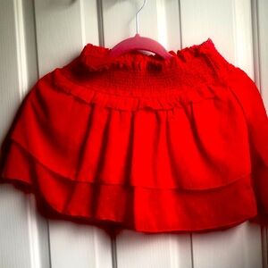 Red skirt w/shorts attached